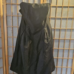 Trio New York Classic Black Strapless Dress